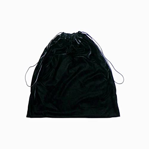 Black Velvet Dust Bag - Extra Small to Extra Large - Storage bag, Handbag, Sneakers, Gift, Travel, Packaging (L Landscape - 28x22")