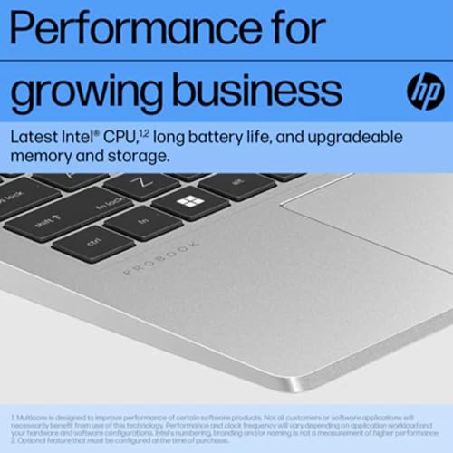 HP 2023 ProBook 450 G9 15.6“ FHD Business Laptop, 13th Gen Intel i5-1335U, 32GB RAM, 1TB PCIe SSD, Webcam, Backlit KB with Numeric keypad, HDMI, Type-C, Wi-Fi 6, Windows 11 Pro