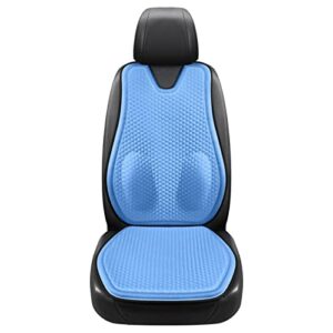 KENNISI Seat Cushion – Non-Slip Orthopedic Gel & Memory Foam Coccyx Cushion for Tailbone Pain – Car Seat Cushion (Blue, 1-pc)
