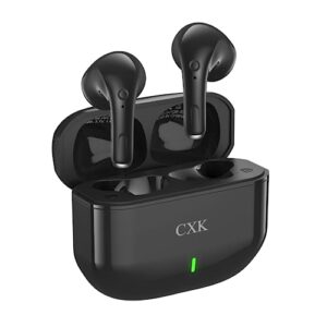 bluetooth earbuds, wireless earbuds crystal-clear calls with 4 mic, premium sound bluetooth 5.3 headphones, 36h playtime & ipx7 waterproof sport headphones for running and working