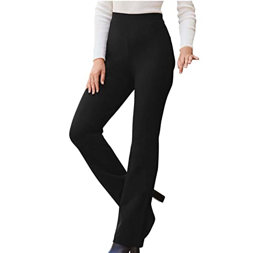 SMIDOW Womens Dress Pants for Work Business Casual High Waisted Straight Leg Bootcut Stretchy Pant Regular Fit