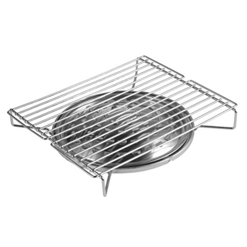 Portable Barbecue Grill Multi-Purpose Gas Burner Grill Rack Stove Top Grill Barbecue Stove for Home Kitchen