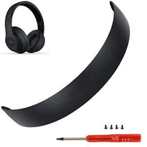 studio 3 wireless headband as same as the oem replacement arch band studio3 parts accessories compatible with beats by dr. dre studio 3/a1914 studio 2 wired/wireless headphones (matte black)