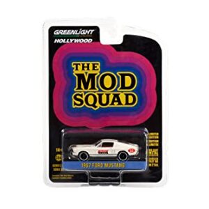 1967 Ford Mustang Fastback, Mod Squad - Greenlight 44960A/48-1/64 Scale Diecast Model Car