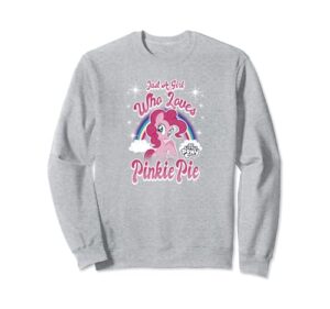 my little pony: friendship is magic girl loves pinkie pie sweatshirt
