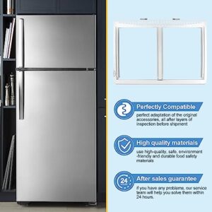 2023 UPGRADED 240364793 240364713, 240364724 Refrigerator Crisper Cover Compatible With frigidaire, kenmore Refrigerator OEM Quality, Replaces 240364763, 240364786, 1-Year Warranty