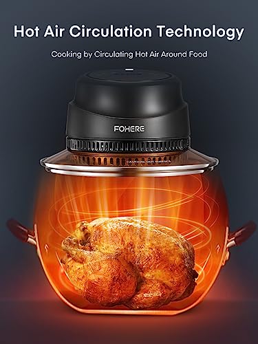 Air Fryer Lid for Instant Pot 6Qt/8Qt, 7 in 1 with LED Touchscreen, Turn Your Pressure Cooker Into Air Fryer in Seconds, Air Fryer Accessories and Recipe Cookbook Included