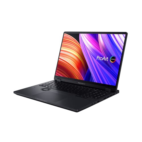 ASUS 2023 ProArt StudioBook 16 OLED Laptop, 16” 3.2K OLED Touch Display, Intel Core i9-13980HX CPU, Nvidia Geforce RTX 4070 GPU, 32GB DDR5 SO-DIMM RAM, 1TB SSD, Windows 11 Home, H7604JI-DS96T