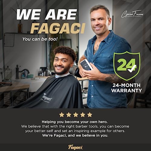 Fagaci 5 Speeds Double Foil Shavers for Men Professional Irritation Free, Clean Shaving Foil Razor, Electric Shavers for Men, Maquina de Afeitar para Hombre, Neck Barber Shaver, Close Shaver for Men