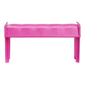 Replacement Parts for Barbie Dreamhouse Playset - GRG93 ~ Barbie Doll Size Pink Plastic Coffee Table