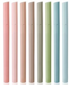 mr. pen- aesthetic highlighters, 8 pack, chisel tip, highlighters assorted colors, bible highlighters and pens no bleed, cute highlighters, no bleed highlighters for bible pages no bleed