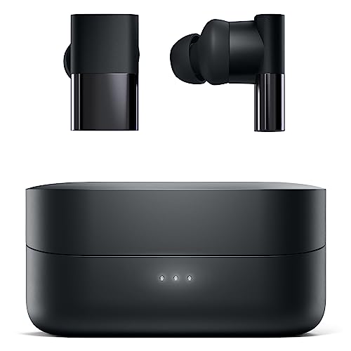 Status Between 3ANC Onyx True Active Noise Cancelling Wireless Earbuds - Black iPhone & Android ANC in Ear Buds, Charging Case, Built-in 6 Microphones, 8H Playtime, Bluetooth 5.2, IPX5 Waterproof