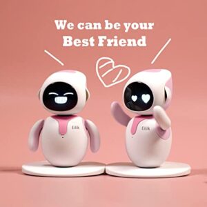 Eilik - Cute Electronic Cute Robot Pets Toys with Intelligent and Interactive | Abundant Emotions, Idle Animations, Mini-Games | Desk Decoration, Unique, Companion for Kids, Girls & Boys