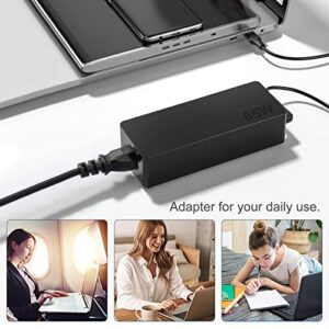 65W USB C Charger for Lenovo Thinkpad/Yoga/Chromebook Laptop Computer 65W 45W USB C Fast Power Adapter