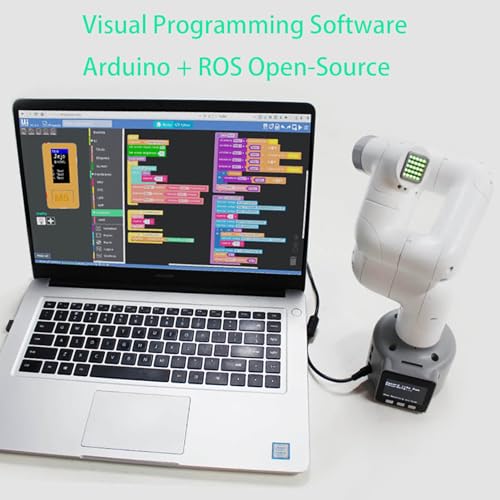 ELEPHANT ROBOTICS Open Source 6 Axis Robotic Arm, myCobot 280 with M5Stack 2023, Collaborative Robot, Desktop Robot Arm Education ROS Robots, Programming for Various Applications