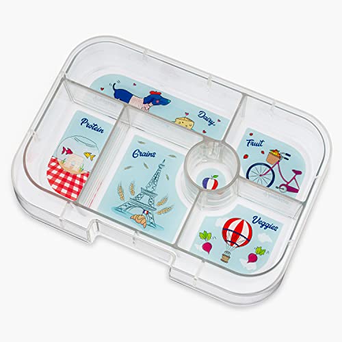 Yumbox Original Leakproof Bento Lunch Box Container for Kids (Serene Aqua)