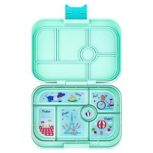 Yumbox Original Leakproof Bento Lunch Box Container for Kids (Serene Aqua)