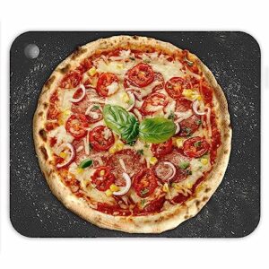 chef pomodoro pizza steel for oven, 16 x 13.5 x 0.25 thick, baking steel for oven, baking steel pizza stone for grill and oven, original baking steel, artisan steel