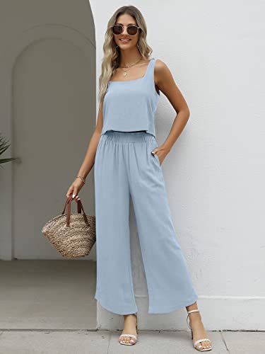 AUTOMET Summer Outfits Casual Beach Wear Brunch Cute Cruise Travel Pajama Comfy Vacation 2 Piece Matching Sets Womens Tracksuits 2023