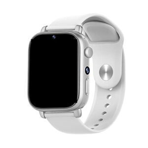 zuonu 4g smart watch man gps wifi video call smartwatch camera monitor tracker location phone watch sos ip67 (color : white)