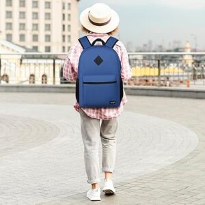YAMTION School Backpack,Classic Bookbag Men and Teen Boy Schoolbag with USB Charging Port for High School College Office Work Travel