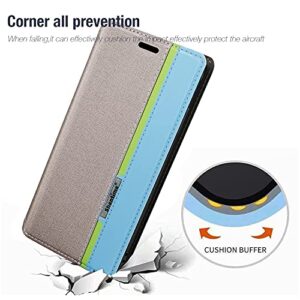 Shantime for Oppo Realme 11 Pro 5G Case, Fashion Multicolor Magnetic Closure Leather Flip Case Cover with Card Holder for Oppo Realme 11 Pro+ 5G (6.7”)