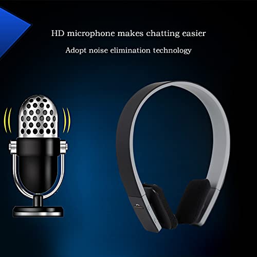 Over-Ear Headphones Wireless Headset with Built-In Mic, Hi-Fi Stereo, Foldable Bluetooth Headphones Support Connecting Audio Cable, Noise Cancelling Headphones, Wireless Headphones Cool Things