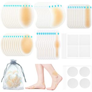 mepase 120 pcs blister bandages for heels toes dancer dots water resistant gel blister pads hydrogel patches new shoes blister prevention supplies