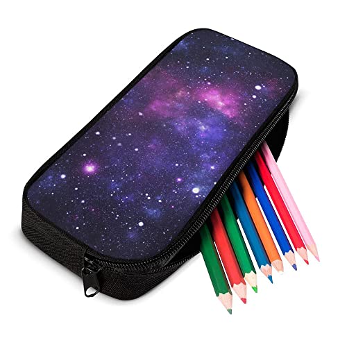 KXZOYLM Galaxy Backpacks Outer Space Backpack 3 Pieces Sets Space Backpack with Lunch Box And Pencil Case Casual Planet Shoulder Bag for Boys Girls Teens Men Women