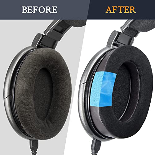 SOULWIT Cooling-Gel Earpads Cushions Replacement for Sennheiser HD650, HD660 S, HD600, HD6XX, HD58X, HD580, HD565, HD545, HD535 Headphones, Ear Pads with Noise Isolation Foam, Added Thickness
