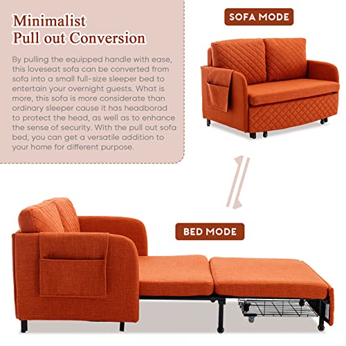 Deolme Convertible Sleeper Sofa Bed