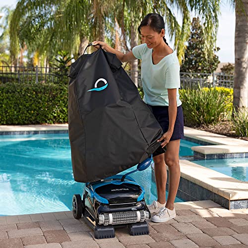 Dolphin Nautilus CC Plus Robotic Pool Vacuum Cleaner with Wi-Fi Control — Included Universal Caddy and Classic Caddy Cover — Ideal for Above/In-Ground Pools up to 50 FT in Length