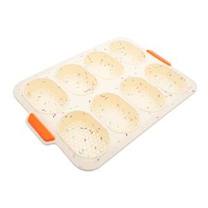 solustre 1pc color baking mold cookie cake pan pudding kitchen baking tray french bread pan silicone baking pan baking accessories bread loaf pan silicone fondant silicone loaf pan candle