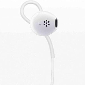 UrbanX USB-C Wired Digital Earbud Headset Compatible with Google Pixel Phones and All Other Type C Audio Jack Phones – White