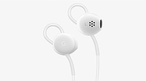 UrbanX USB-C Wired Digital Earbud Headset Compatible with Google Pixel Phones and All Other Type C Audio Jack Phones – White