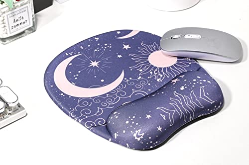 Mouse Pads with Silicone Gel Wrist Rest Gaming Mousepads 2 Way Skin,Anime Mouse Pad with Wrist Support