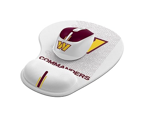 SOAR NFL Mouse and Mouse Pad, Washington Commanders