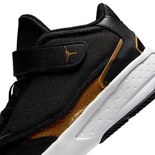 Jordan Jordan Max Aura 4 (Little Kid) Black/Metallic Gold/White 2 Little Kid M