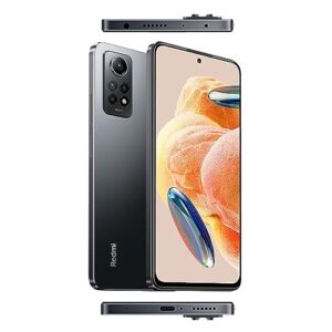 Xiaomi Redmi Note 12 Pro 4G (256GB + 8GB) Factory Global Unlocked 6.67" 108MP Pro Triple Camera (Tmobile/Tello/Mint USA Market) + Extra (w/Fast Car Charger Bundle) (Graphite Gray)