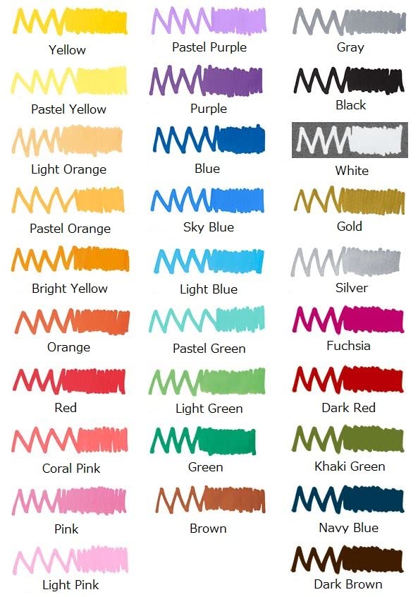 Posca Paint Marker Pen (PC-5M) 29 Colors Full Set with Original Box Japan Import