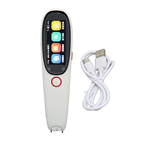 OCR Pen Scanner and Reader, 134 Language Translator Device Dictionary Pen, Online & Offline Use Scanner Translation Pen with LCD Touchscreen, Translation Pen for Students Dyslexia