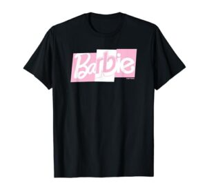 barbie - mixed font logo t-shirt