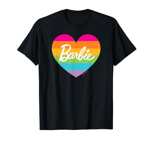 Barbie - Barbie Pride Rainbow Heart T-Shirt