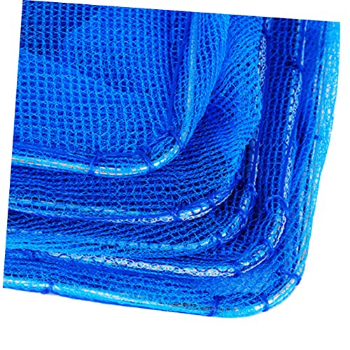 Garneck Foldable Fish Cage Blue Sweater Hydroponic Plants Meat Dehydrator Shrimp Fish Drying Net Hanging Dry Net Indoor Nylon Multi-Layer Net Hanging Basket Dryer Hanging Fishing Net Nylon