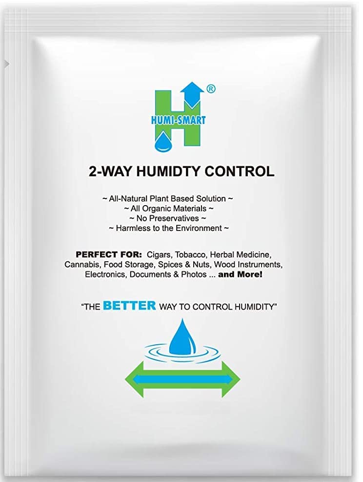 Humi-Smart 69% RH 2-Way Cigar Humidity Control Packet – 8 Gram 10 Pack