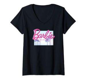 barbie - dream summer sunny days v-neck t-shirt