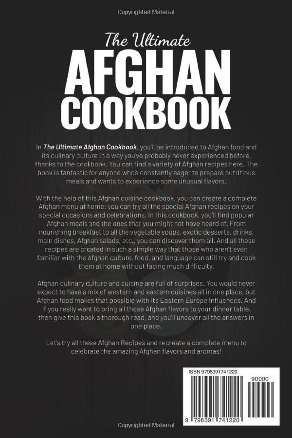 The Ultimate Afghan Cookbook: 111 Dishes From Afghanistan To Cook Right Now (World Cuisines)