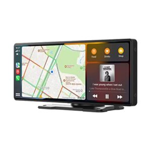 coral rx10 newest 10.26-inch wireless carplay/airplay & android auto/cast navigation infotainment car stereo, supporting bluetooth, aux, fm transmitter & all cars trucks (rx10)
