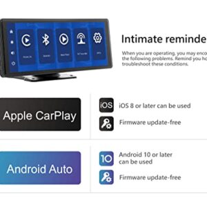 Coral RX10 Newest 10.26-inch Wireless Carplay/AirPlay & Android Auto/Cast Navigation Infotainment Car Stereo, Supporting Bluetooth, AUX, FM Transmitter & All Cars Trucks (RX10)