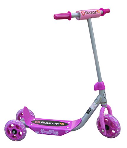 Razor A Kick Scooter for Kids - Lightweight, Foldable, Aluminum Frame, and Adjustable Handlebars & Jr. Lil' Kick Scooter